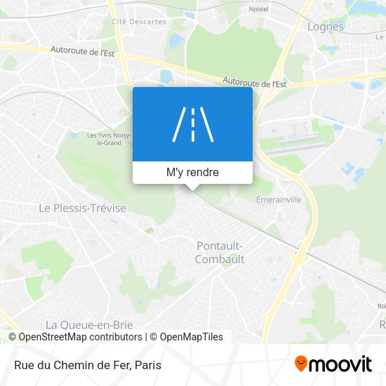 Rue du Chemin de Fer plan