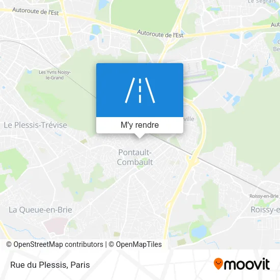 Rue du Plessis plan