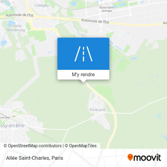 Allée Saint-Charles plan