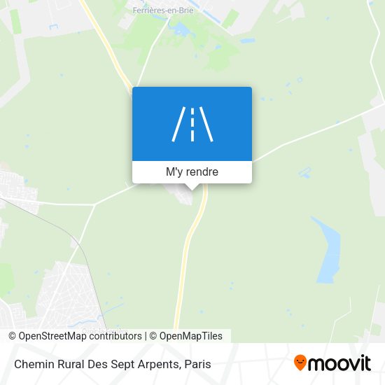 Chemin Rural Des Sept Arpents plan