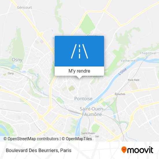 Boulevard Des Beurriers plan