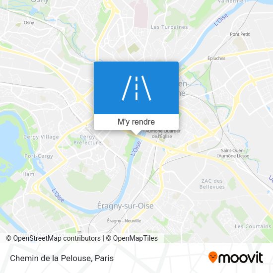 Chemin de la Pelouse plan