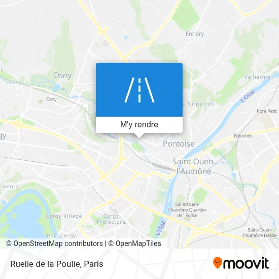 Ruelle de la Poulie plan