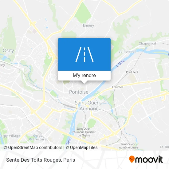 Sente Des Toits Rouges plan