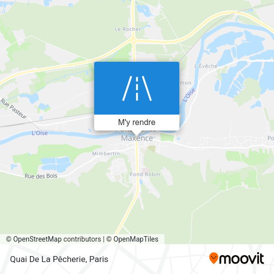 Quai De La Pêcherie plan