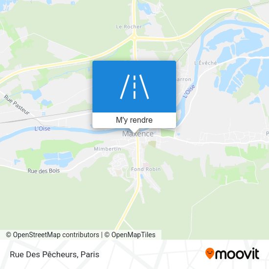 Rue Des Pêcheurs plan