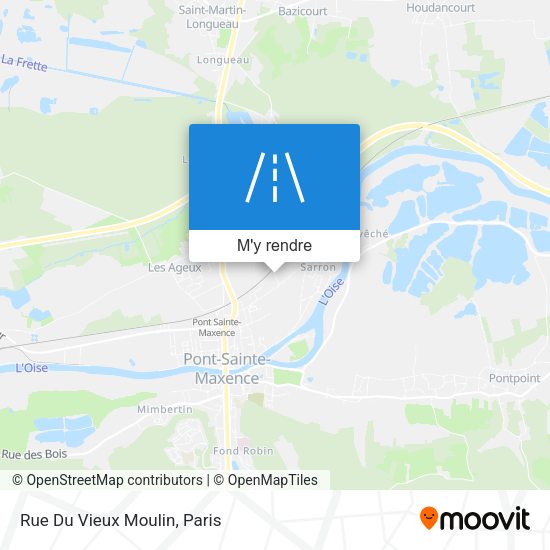 Rue Du Vieux Moulin plan