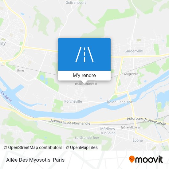 Allée Des Myosotis plan