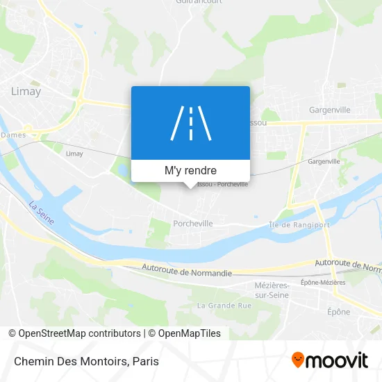 Chemin Des Montoirs plan