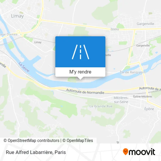 Rue Alfred Labarrière plan