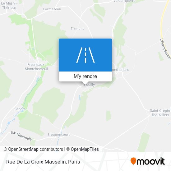 Rue De La Croix Masselin plan