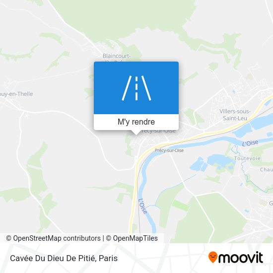 Cavée Du Dieu De Pitié plan