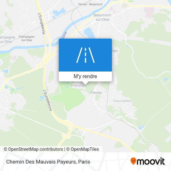 Chemin Des Mauvais Payeurs plan