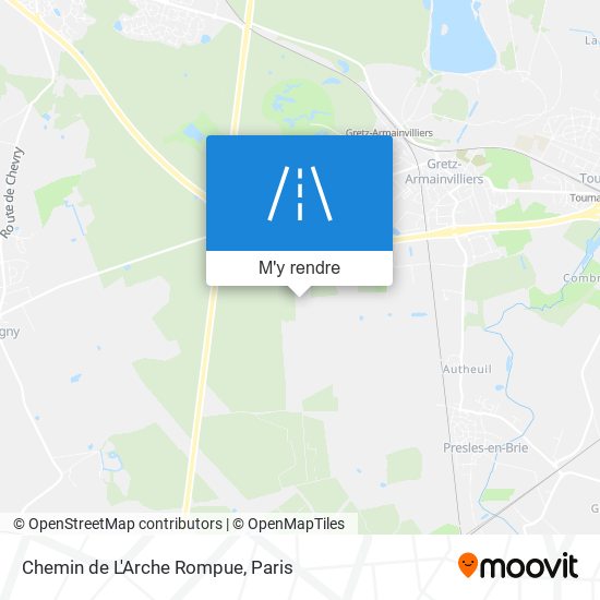 Chemin De L'Arche Rompue plan