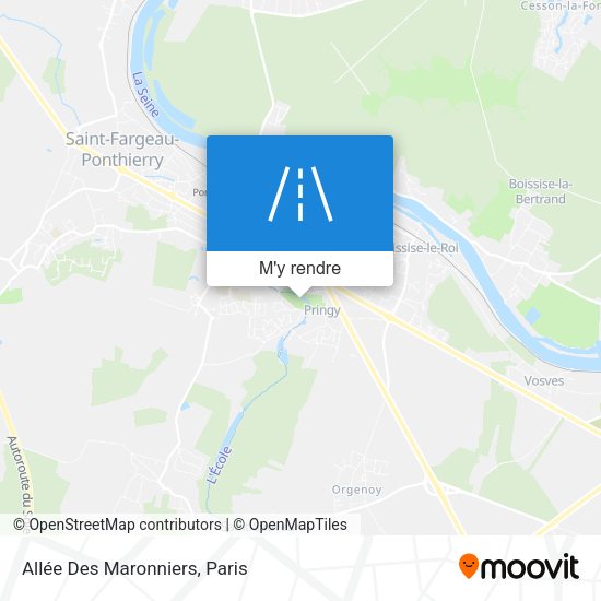 Allée Des Maronniers plan