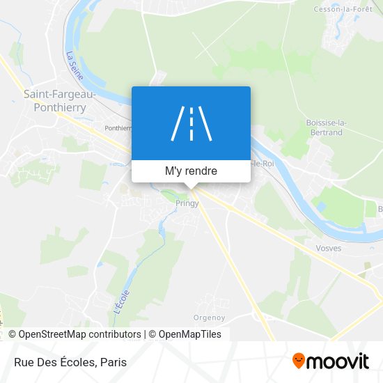 Rue Des Écoles plan