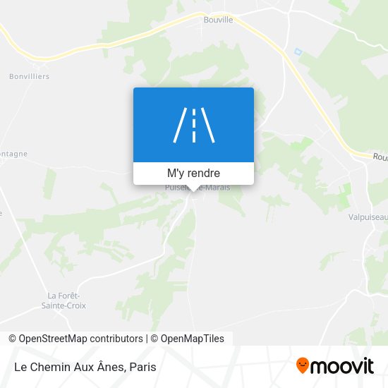 Le Chemin Aux Ânes plan