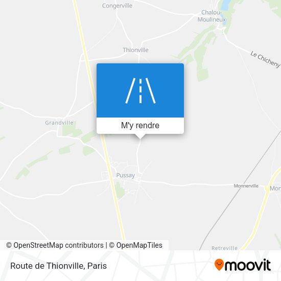 Route de Thionville plan