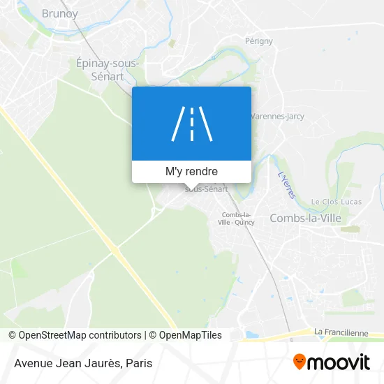 Avenue Jean Jaurès plan
