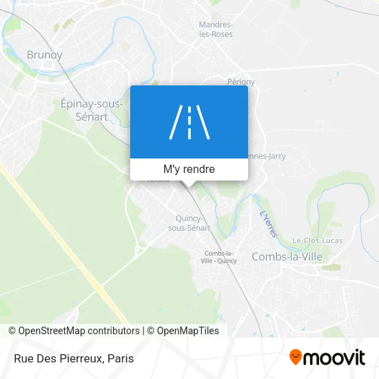 Rue Des Pierreux plan