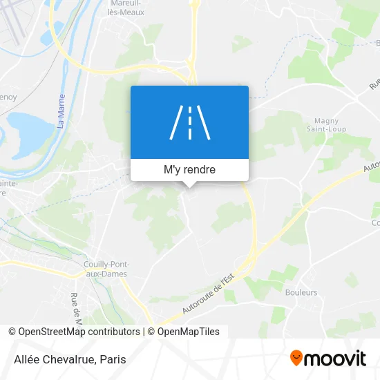 Allée Chevalrue plan