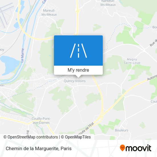 Chemin de la Marguerite plan