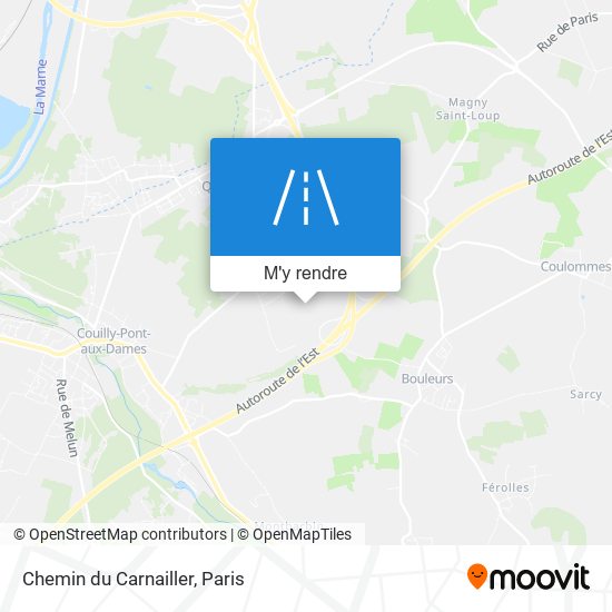 Chemin Du Carnailler plan
