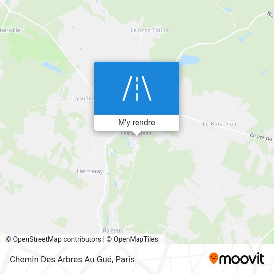 Chemin Des Arbres Au Gué plan
