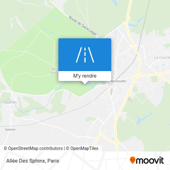 Allée Des Sphinx plan