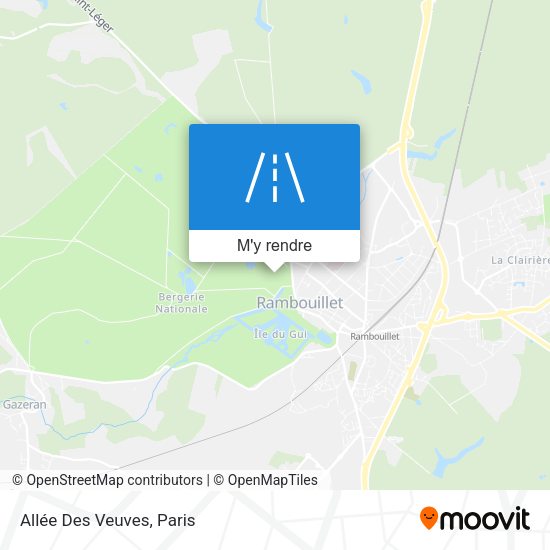 Allée Des Veuves plan