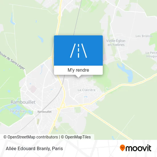 Allée Edouard Branly plan