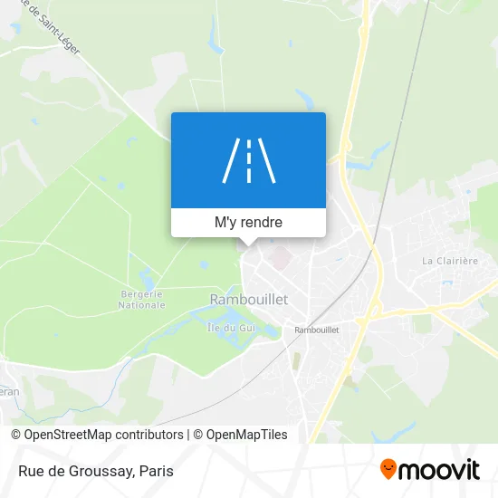 Rue de Groussay plan