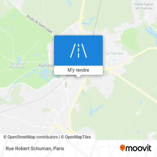 Rue Robert Schuman plan