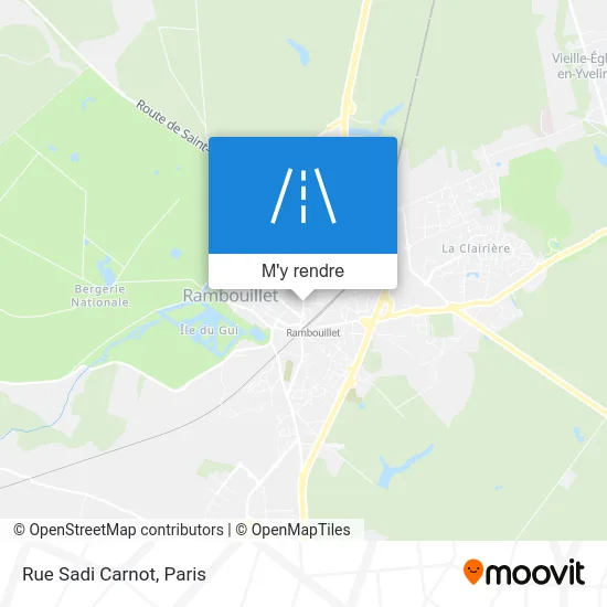Rue Sadi Carnot plan