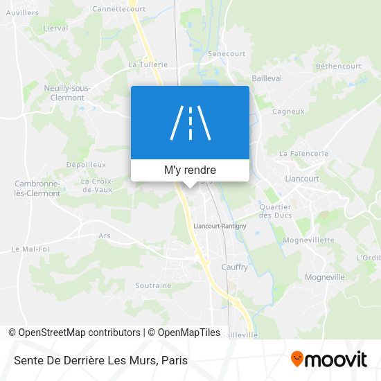 Sente De Derrière Les Murs plan