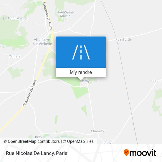 Rue Nicolas De Lancy plan