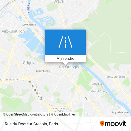 Rue du Docteur Crespin plan