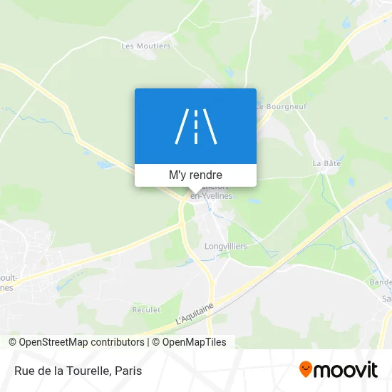 Rue de la Tourelle plan