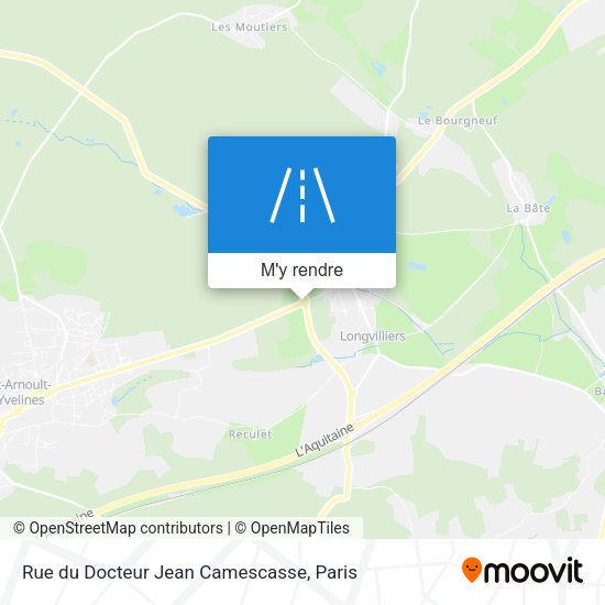Rue du Docteur Jean Camescasse plan