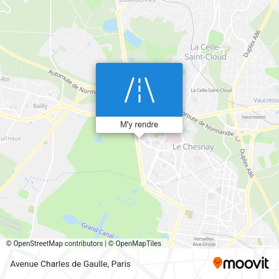 Avenue Charles de Gaulle plan