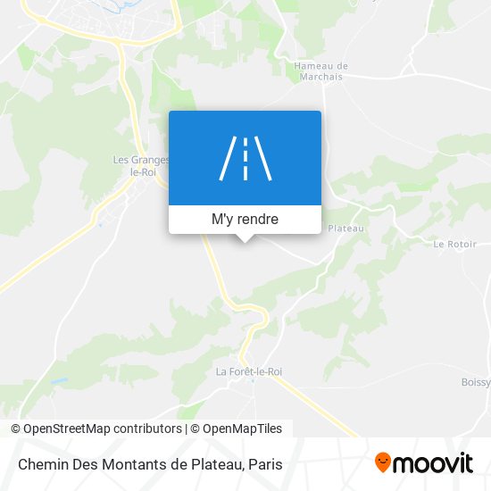 Chemin Des Montants De Plateau plan