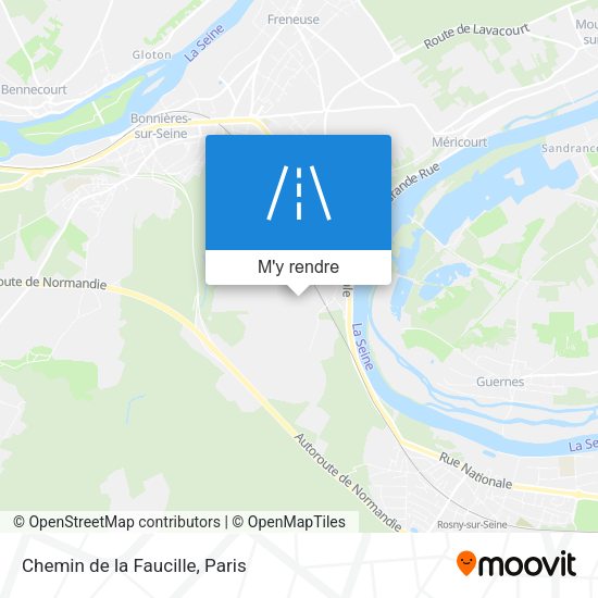 Chemin de la Faucille plan
