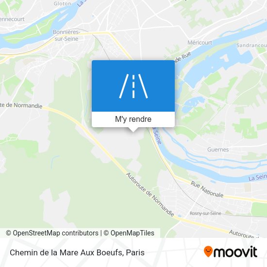 Chemin de la Mare Aux Boeufs plan