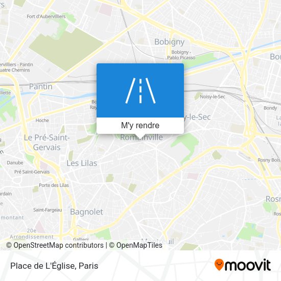 Place de L'Église plan