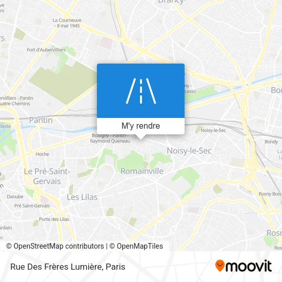 Rue Des Frères Lumière plan