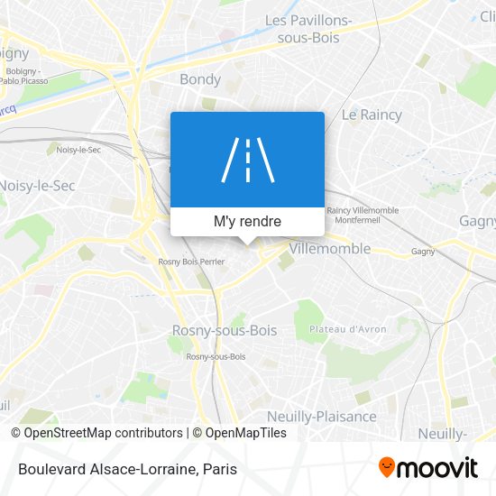 Boulevard Alsace-Lorraine plan