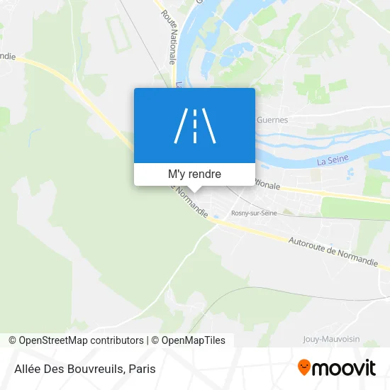 Allée Des Bouvreuils plan