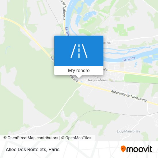 Allée Des Roitelets plan