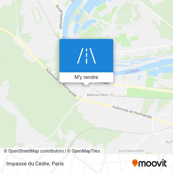 Impasse du Cèdre plan
