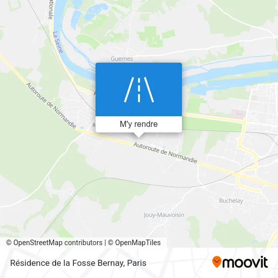 Résidence de la Fosse Bernay plan